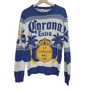 Corona | Corona Extra Holiday Ugly Christmas Sweater Cozy and Comfy